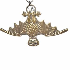 Disney Parks Haunted Mansion Bat O-Pin Black Lanyard